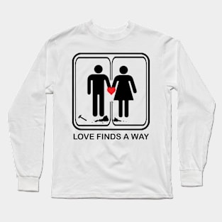 Love finds a way Long Sleeve T-Shirt